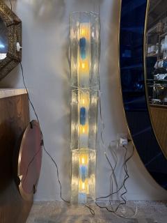 Carlo Nason 3 Tier 1970s Murano Glass Wall Sconces by Carlo Nason for AV Mazzega Set of 2 - 4633082