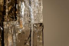 Carlo Nason Carlo Nason Floorlamp LT 379 for Mazzega in Cristal and Tobacco Italy 1970s - 4617934
