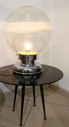 Carlo Nason Carlo Nason Handblown Murano Glass Sphere Table Lamp for Mazzega Italy 1960s - 936513