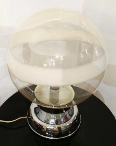 Carlo Nason Carlo Nason Handblown Murano Glass Sphere Table Lamp for Mazzega Italy 1960s - 936520