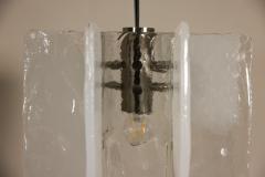 Carlo Nason Carlo Nason LS 192 Pendant Lamp Cast Glass for A V Mazzega Italy 1970s - 4331004