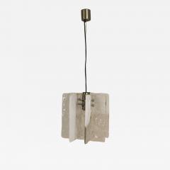 Carlo Nason Carlo Nason LS 192 Pendant Lamp Cast Glass for A V Mazzega Italy 1970s - 4334647