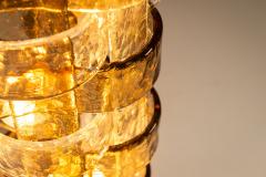 Carlo Nason Carlo Nason LT 378 Floorlamp Mixed Cristal and Tobacco Glass for Mazzega Italy - 4436541