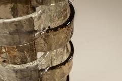 Carlo Nason Carlo Nason LT 378 Floorlamp Mixed Cristal and Tobacco Glass for Mazzega Italy - 4436543