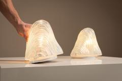 Carlo Nason Carlo Nason LT301 Iceberg Lamp Set for Mazzega Italy 1970s - 4370844