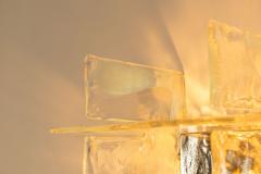 Carlo Nason Carlo Nason Set of Three LP 256 Mazzega Wall or Ceiling Lights Italy 1970s - 4433594