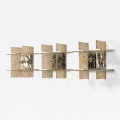 Carlo Nason Carlo Nason Set of Three LP 256 Mazzega Wall or Ceiling Lights Italy 1970s - 4436178