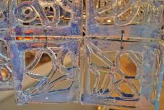 Carlo Nason Carlo Nason Very Large Scale Rectangular Glass Chandelier Italy Circa 1960 - 242164