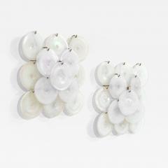 Carlo Nason Carlo Nason for Mazzega Pair of Wall Lights 1960 - 4374394
