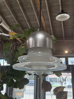 Carlo Nason Carlo Nason for Mazzega Space Age Layered Glass Pendant Lamp Italy 1960s - 4256394