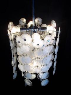 Carlo Nason Chandelier Thousand Moons by Carlo Nason for Mazzega 1960s - 658462