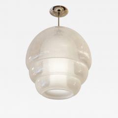 Carlo Nason Clear Bubble Glass Carlo Nason Pendant Lamp for Mazzega Italy 1960s - 3254765