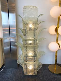 Carlo Nason Floor Lamp Cactus LT 320 by Carlo Nason for Mazzega Murano 1970s - 1035360