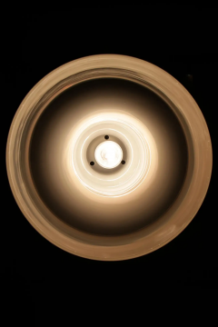 Carlo Nason Italian Mid Century Modern Carlo Nason Space Age Pendant Lamp 1970s - 2601225