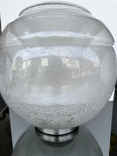 Carlo Nason Lamp LT328 Murano Glass and Metal by Carlo Nason for Mazzega Italy 1970s - 3717295