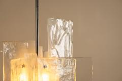 Carlo Nason Large Pendant Lamp LS 199 by Carlo Nason for Mazzega Italy 1970s - 4436510