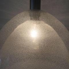 Carlo Nason Large Two Layer Murano Glass Pendant Lamp by Carlo Nason for Mazzega 1960s - 3157094