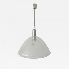 Carlo Nason Large Two Layer Murano Glass Pendant Lamp by Carlo Nason for Mazzega 1960s - 4363383