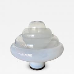 Carlo Nason Lotus Lamp LT305 Murano Glass and Metal by Carlo Nason for Mazzega Italy 1970s - 3620305