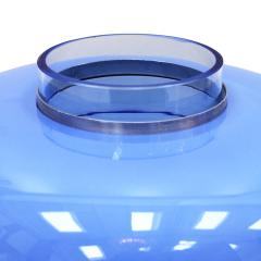 Carlo Nason Mid Century Modern Blue Table Lamps Designed by Carlo Nason in Murano Glass - 4419313