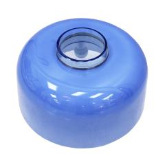 Carlo Nason Mid Century Modern Blue Table Lamps Designed by Carlo Nason in Murano Glass - 4419319