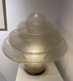 Carlo Nason Mid Century Modern Lotus Table Lamp by Carlo Nason - 2562159