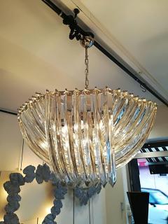 Carlo Nason Murano Curved Crystal Chandelier by Carlo Nason - 1114113