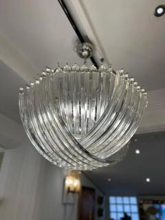 Carlo Nason Murano Curved Crystal Chandelier by Carlo Nason - 3856474