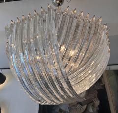 Carlo Nason Murano Curved Sparkling Crystal Chandelier by Carlo Nason - 2610722