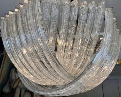 Carlo Nason Murano Curved Sparkling Crystal Chandelier by Carlo Nason - 2610724