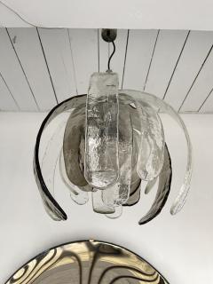 Carlo Nason Murano Glass Artichoke Pendant Light by Carlo Nason for Mazzega Italy 1970s - 2864800