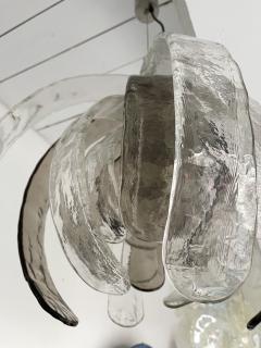 Carlo Nason Murano Glass Artichoke Pendant Light by Carlo Nason for Mazzega Italy 1970s - 2864801
