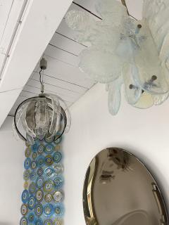 Carlo Nason Murano Glass Artichoke Pendant Light by Carlo Nason for Mazzega Italy 1970s - 2864803