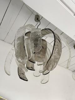 Carlo Nason Murano Glass Artichoke Pendant Light by Carlo Nason for Mazzega Italy 1970s - 2864804
