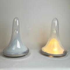 Carlo Nason Pair of LS144 Table Lamps by Carlo Nason for AV Mazzega Italy 1969 - 4508517