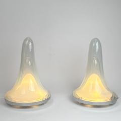 Carlo Nason Pair of LS144 Table Lamps by Carlo Nason for AV Mazzega Italy 1969 - 4508525