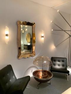 Carlo Nason Pair of Torpedo Murano Glass Sconces by Carlo Nason for Mazzega Italy 1970s - 3594449