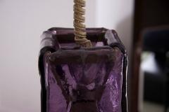 Carlo Nason Pendant Lamp by Carlo Nason for Mazzega in Rare Purple Murano - 551409