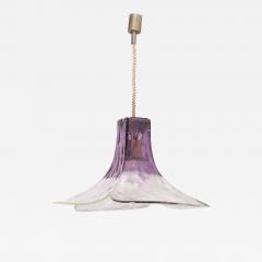 Carlo Nason Pendant Lamp by Carlo Nason for Mazzega in Rare Purple Murano - 552867
