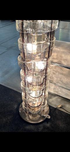 Carlo Nason Rare Murano Floor Lamp Designed By Carlo Nason For Mazzega - 4702160