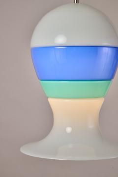 Carlo Nason Rare Pair of Carlo Nason Glass Lanterns Italy 1960s - 4494255