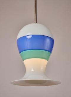 Carlo Nason Rare Pair of Carlo Nason Glass Lanterns Italy 1960s - 4494256