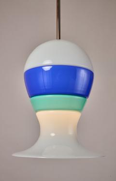 Carlo Nason Rare Pair of Carlo Nason Glass Lanterns Italy 1960s - 4494257