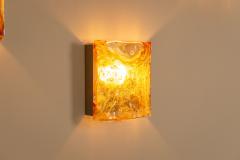 Carlo Nason Set of Six Wall Appliques in the Style of Carlo Nason Italy 1970s - 4451036