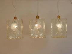 Carlo Nason Three Carlo Nason chandelier Italy c1960 - 4128466