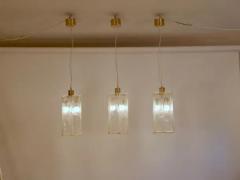 Carlo Nason Three Carlo Nason chandelier Italy c1960 - 4128468