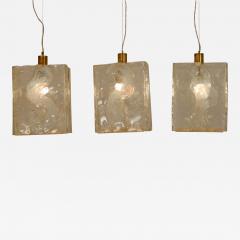Carlo Nason Three Carlo Nason chandelier Italy c1960 - 4130004