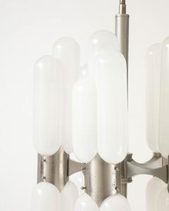 Carlo Nason Torpedo Chandelier by Carlo Nason for Mazzega Italy c 1970 - 4574630