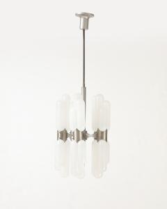 Carlo Nason Torpedo Chandelier by Carlo Nason for Mazzega Italy c 1970 - 4574643