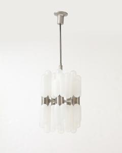 Carlo Nason Torpedo Chandelier by Carlo Nason for Mazzega Italy c 1970 - 4574644